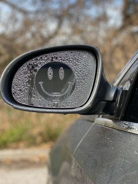 Smiley Face Mirror Peeker
